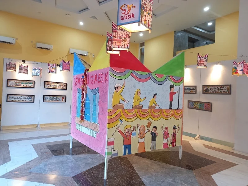 Damar Kurung Raksasa Semarakkan Forum PMO Jatim