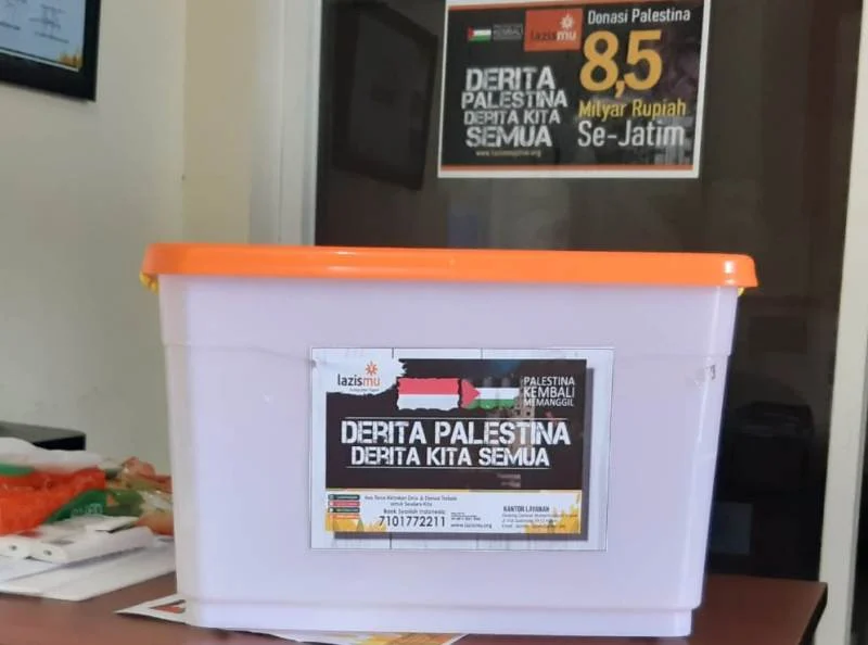 Donasi Palestina PCM Lakarsantri Terkumpul Rp 9,72 juta