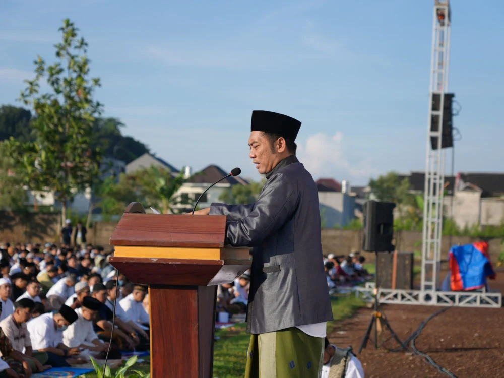 Khatib Idul Fitri di Unmuh Jember Bahas Puasa sebagai Ibadah Rahasia