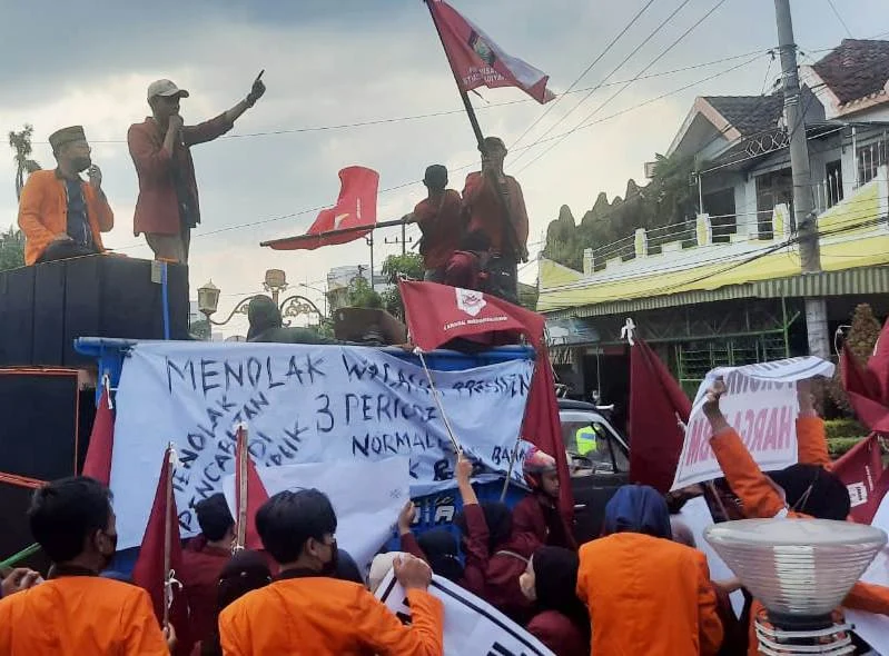 Demo GMM Sampaikan Tiga Tuntutan