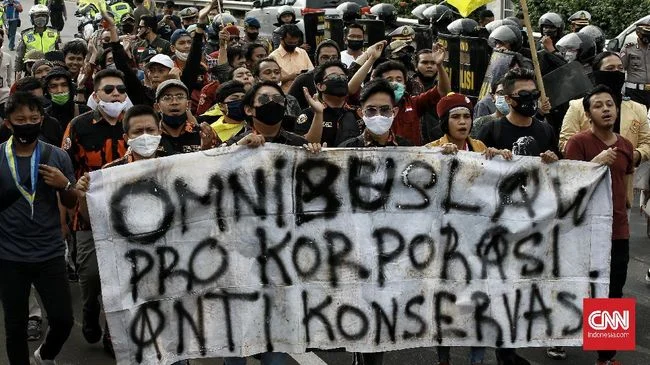 Demo UU Omnibus Law, Ini Pasal yang Merugikan Buruh