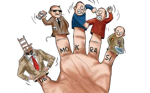 Demokrasi Cukong Waktunya Dibinasakan