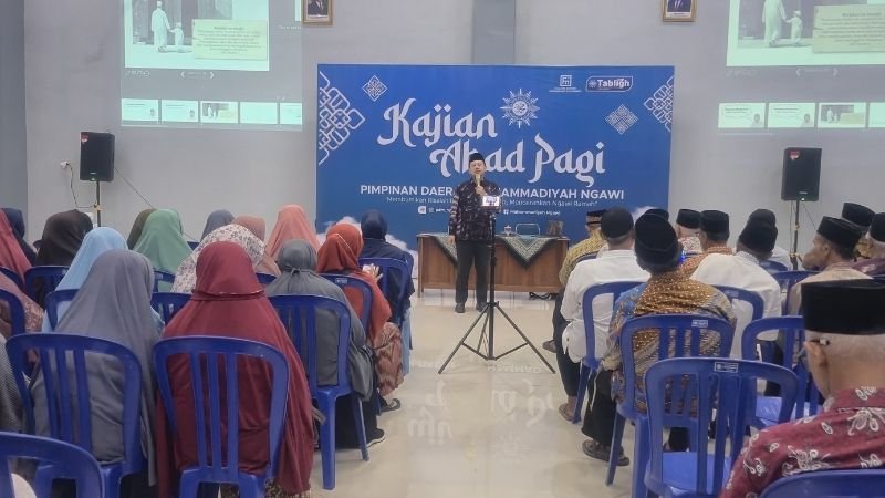 Warga Muhammadiyah Ngawi Antusias Hadiri Kajian Ahad Pagi: Belajar dari Pedalaman, Menjalankan Hidup Penuh Makna