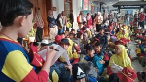 Naik Kereta ke Madiun, Outbound Seru Sekolah Kreatif Baratajaya