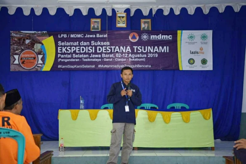 Ekspedisi Destana Tsunami Disambut Gempa di Pangandaran, Acara Pengajian Batal