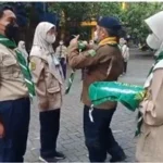 Dewan Kerabat HW Smamda Dilantik di Depan Perpustakaan