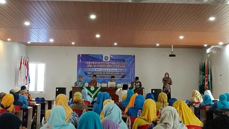 Majelis Dikdasmen Lamongan Mengadakan Penguatan Pengelolaan Kelas Berbasis Literasi