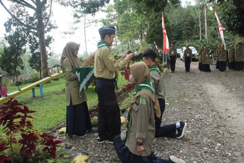 Diklat Gabungan Ekskul Smamga, Asyiknya Bermain di Alam