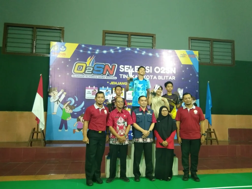 Dimas Agung Raih Juara 2 O2SN Tingkat Kota Blitar
