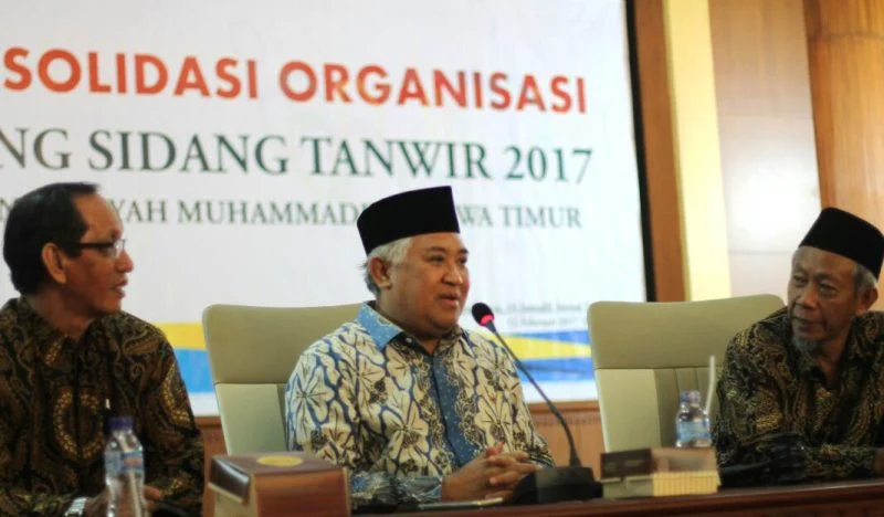 Optimisme Din Syamsuddin di Konsolidasi PW Muhammadiyah Jatim