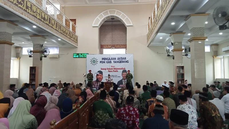 Din Syamsuddin Ceramah Pengajian Akbar di PDM Kabupaten Tangerang