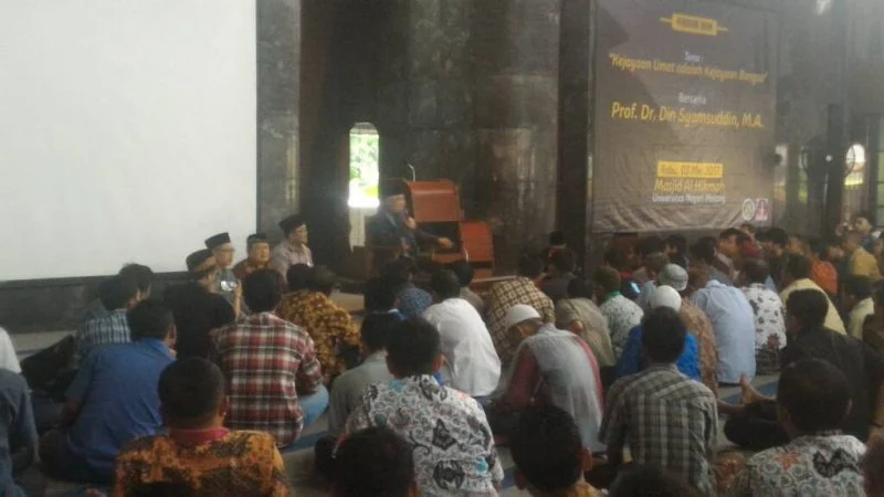 Din Syamsuddin: Jangan Coba-Coba untuk Keluarkan Faktor Kebesaran Islam dari Indonesia