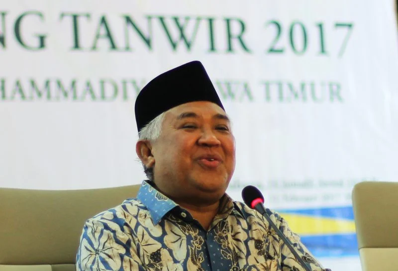 Penjelasan Din Syamsuddin Kenapa Muhammadiyah Jarang Adakan Kegiatan Pengumpulan Massa