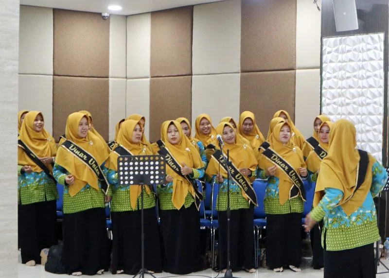 Dinar Voice Gubah Lagu Spesial untuk Rakerda LSBO Lamongan