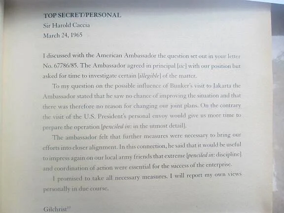 Dokumen Gilchrist Panaskan Konflik PKI dan Angkatan Darat