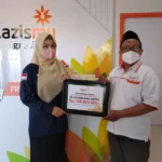 Lazismu GKB Serahkan Donasi Semeru Rp 148 Juta