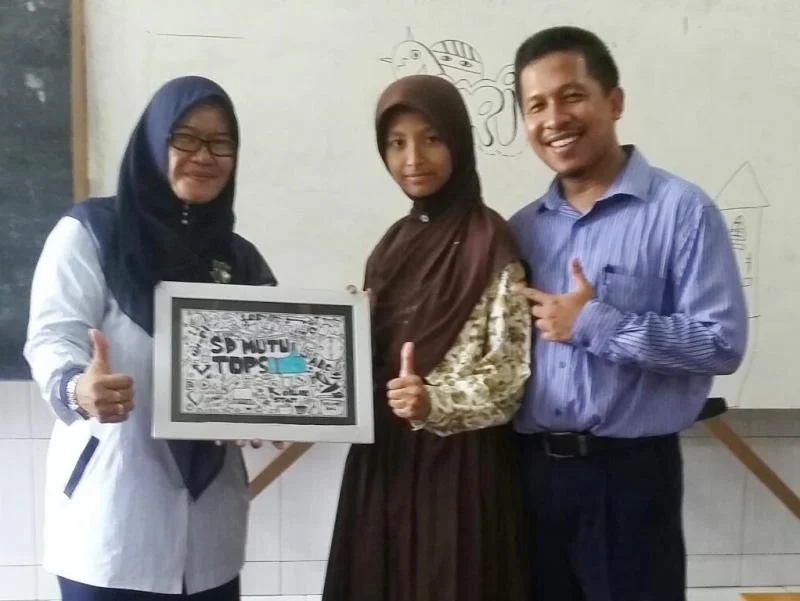 Dari Hobi Corat-Coret, Sekarang Aisyah Dikenal sebagai Pelukis Doodle Art
