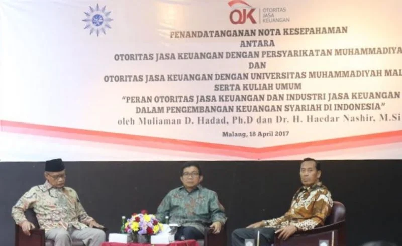 Muhammadiyah dan UMM Gandeng Otoritas Jasa Keuangan untuk Tingkatkan Pengelolaan Keuangan