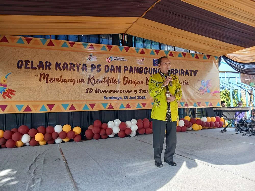 SDM Limas Gelar Karya P5 dan Panggung Inspiratif: Pengawas Dinas Sampaikan Pesan Penting