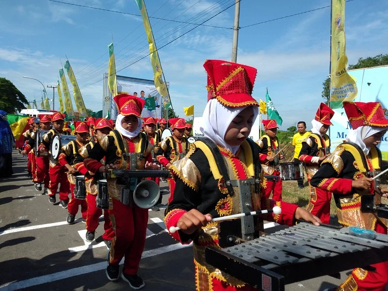 Saat Dua Grup Drumben Sekolah Muhammadiyah Beraksi