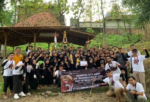 Drumband SMPM 8 Laren Borong Juara di Hari Jadi Lamongan