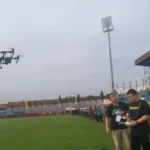 Dua Drone Asosiasi Pilot Abadikan Milad Muhammadiyah di Bangkalan