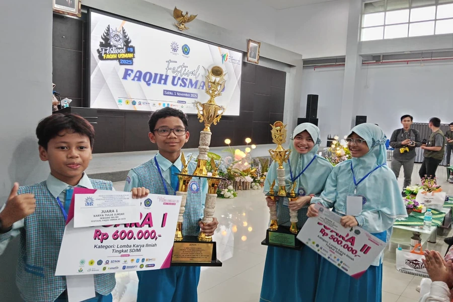 Dua KTI Siswa SDMM Borong Juara 1 dan 2 Festival Faqih Usman