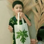 Anak TK Bikin Batik Ecoprint, Hasilnya Mengejutkan