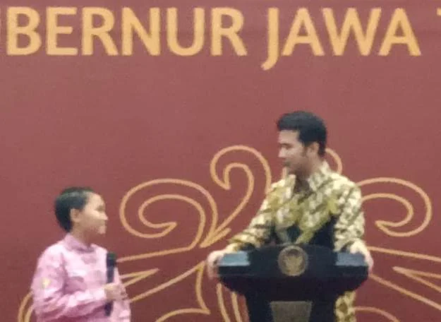 Ditanya Cita-Citanya oleh Wagub, Jawaban Anak Ini Mengejutkan