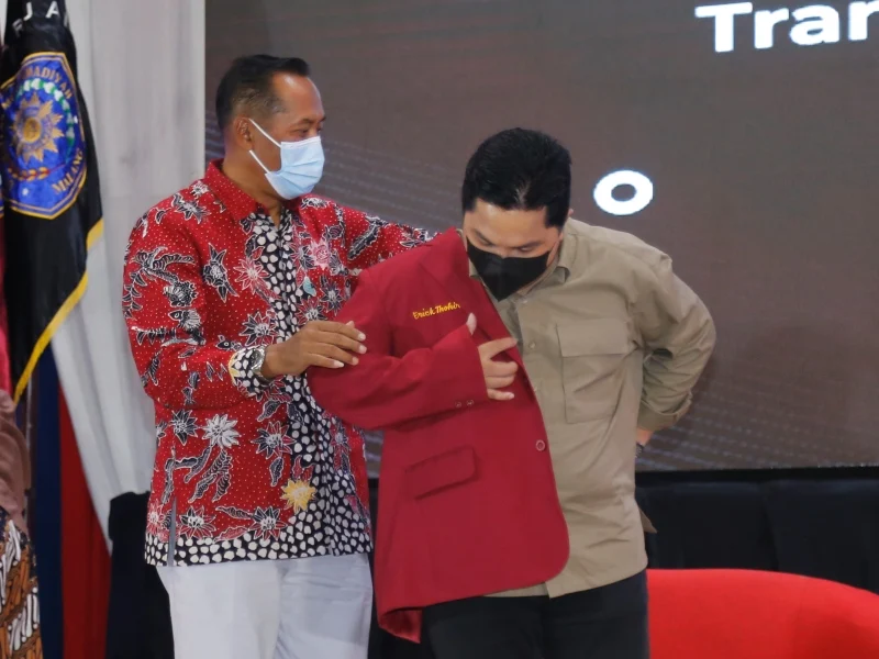 Menteri BUMN Kunjungi UMM Bicarakan Masalah Ini