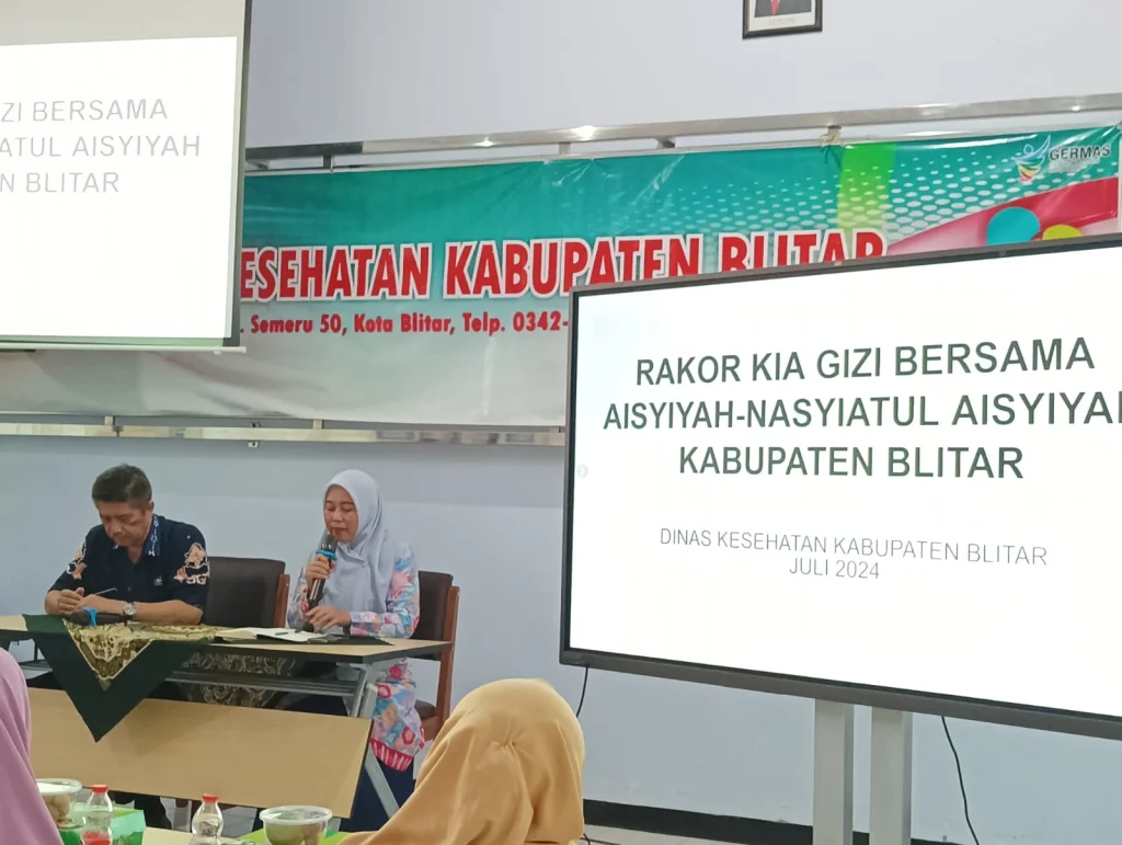 Tak Ingin Lelet Atasi Stunting, PDA Kab Blitar Kembali Gelar Pertemuan dengan Dinkes