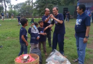 Peserta Anak-Anak Kehujanan Hadiah di Famgath Sang Surya