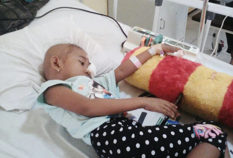 Farah, Penderita Tumor Mata Itu Telah Jalani 3 dari 34 Kemoterapi