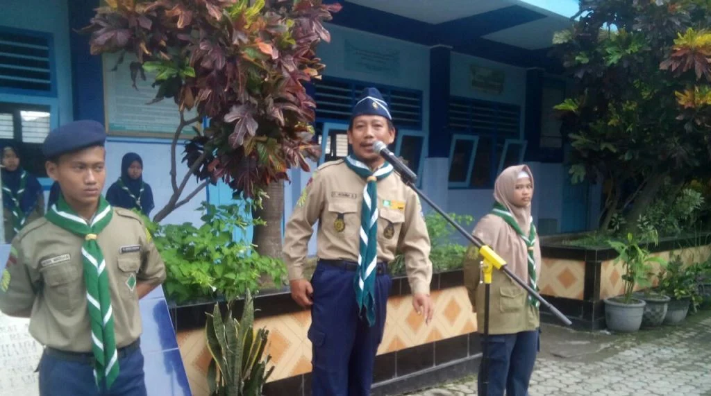 SMKM 5 Babat Peringati Kebangkitan Pandu HW