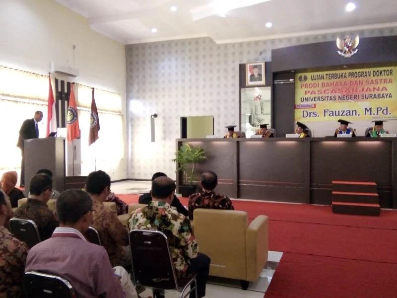 Bernama Bejo saat Kecil, Rektor UMM Fauzan Resmi Sandang Gelar Doktor