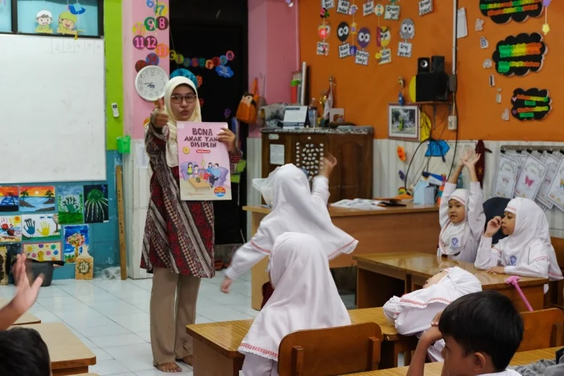 Festival Bulan Bahasa, Wali Murid Ikut Mengajar di Sekolah