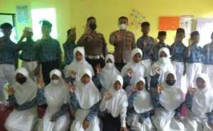 Ada Pohon Harapan dan Ajakan Hindari Narkoba di Fortasi SMP Mutiara