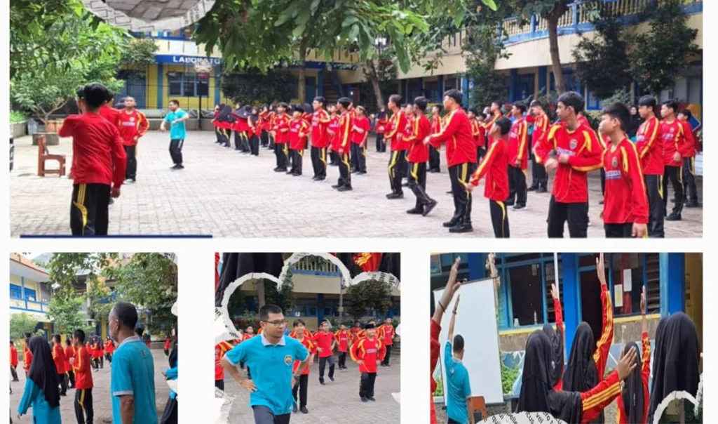 Senam Ceria hingga Edukasi Stop Bullying Warnai Hari Anak Nasional 2025 di SMP Mugawangi