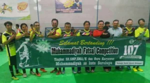 Serunya Pertandingan Futsal Guru-Guru Muhammadiyah Surabaya