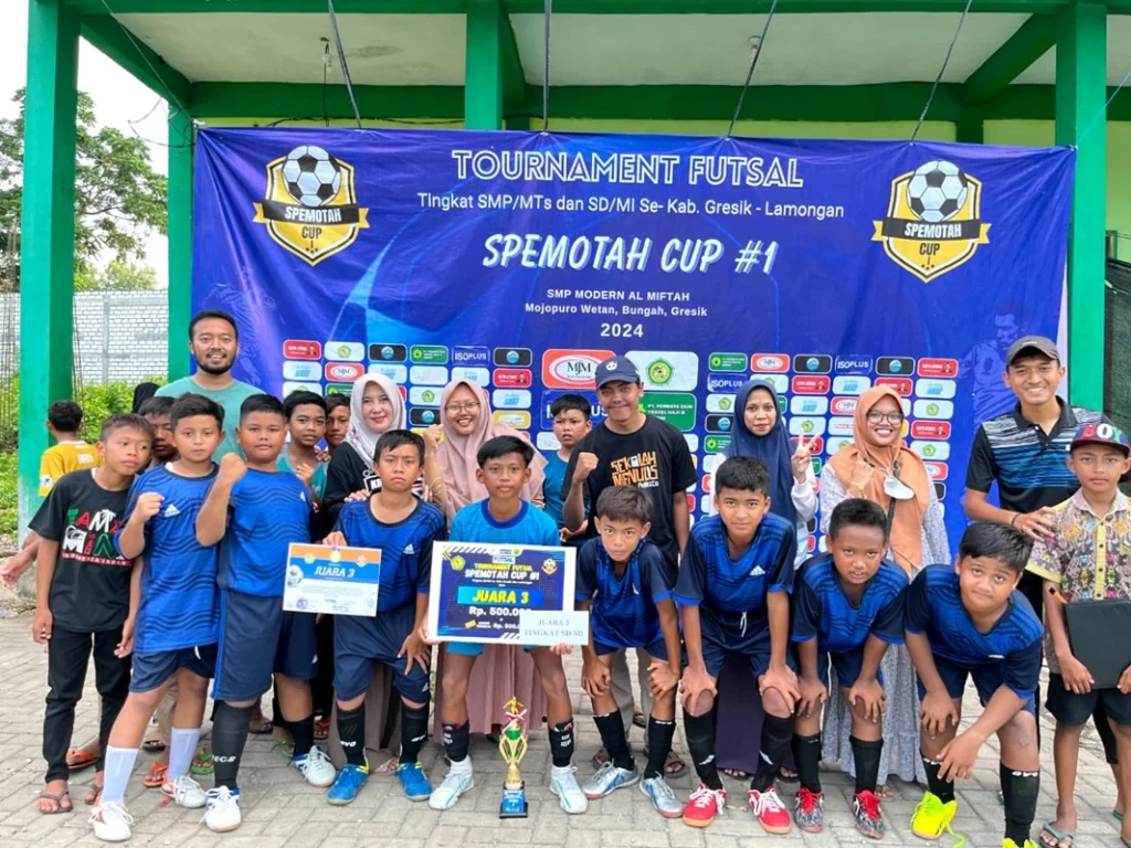 Tim Futsal SD Mutu Dukun Juara III SPEMOTAH Cup #1