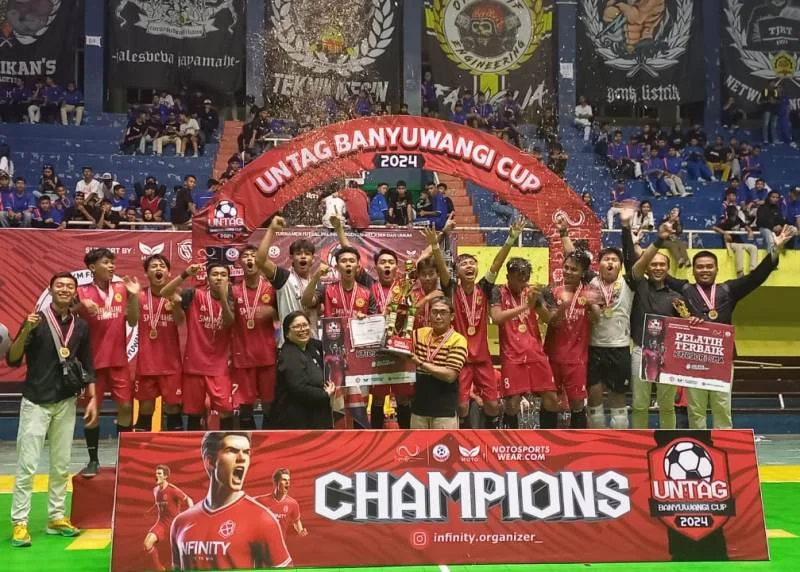 Tim Futsal SMA Muha Juara 1 Se-Banyuwangi