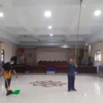 GDM Lamongan Dibersihkan Sambut Peserta Roadshow Putaran Pertama