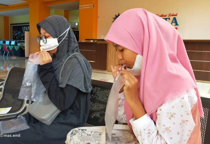 Tes GeNose C19 untuk Siswa Smamita
