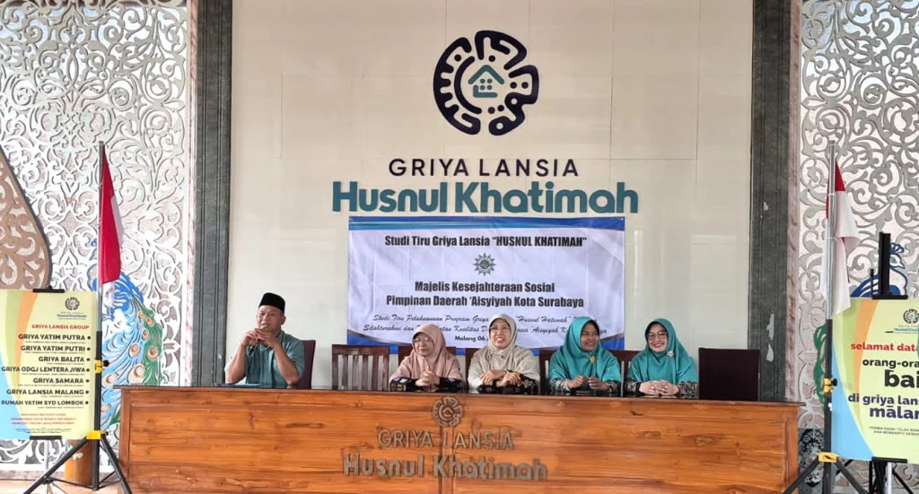Makesos PDA Surabaya Gelar Studi Tiru ke Griya Lansia Husnul Khatimah Malang