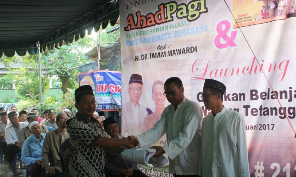 Di Sambiroto Surabaya, Gerakan Belanja di Warung Tetangga Telah Dimulai