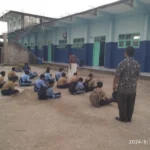 Kegiatan Pra KBM SMPM 28 Kandangsemangkon Melatih Kedisiplinan Siswa