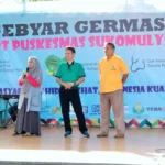 Gebyar Germas di PPS, dari Makan Buah Bersama hingga Kostum Bernuansa Sayur