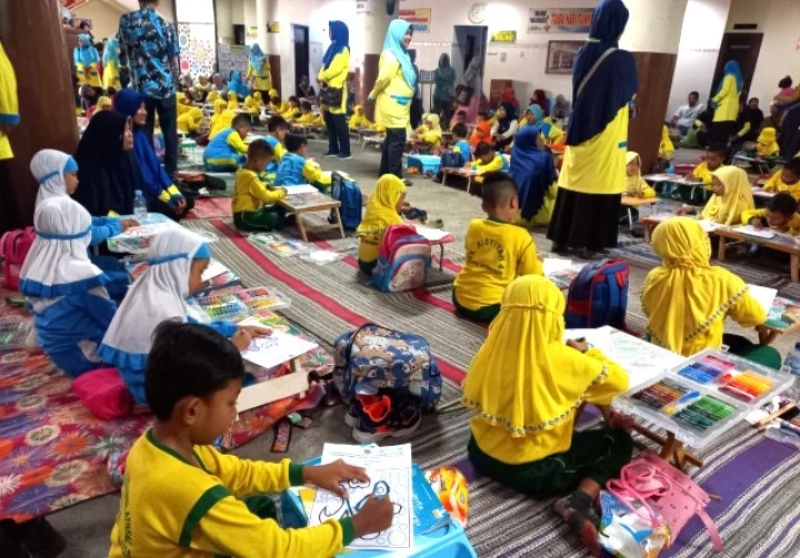 Gebyar Mewarnai Semarakkan Musyda Ke-10 Muhammadiyah dan Aisyiyah Situbondo