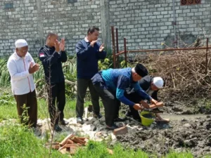 Gedung Kemanusiaan Lazismu Bojonegoro Dibangun, Begini Pesan Ketua