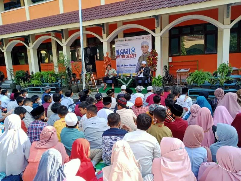 Ngaji on the Street makin Asyik saat Belajar Qiroah